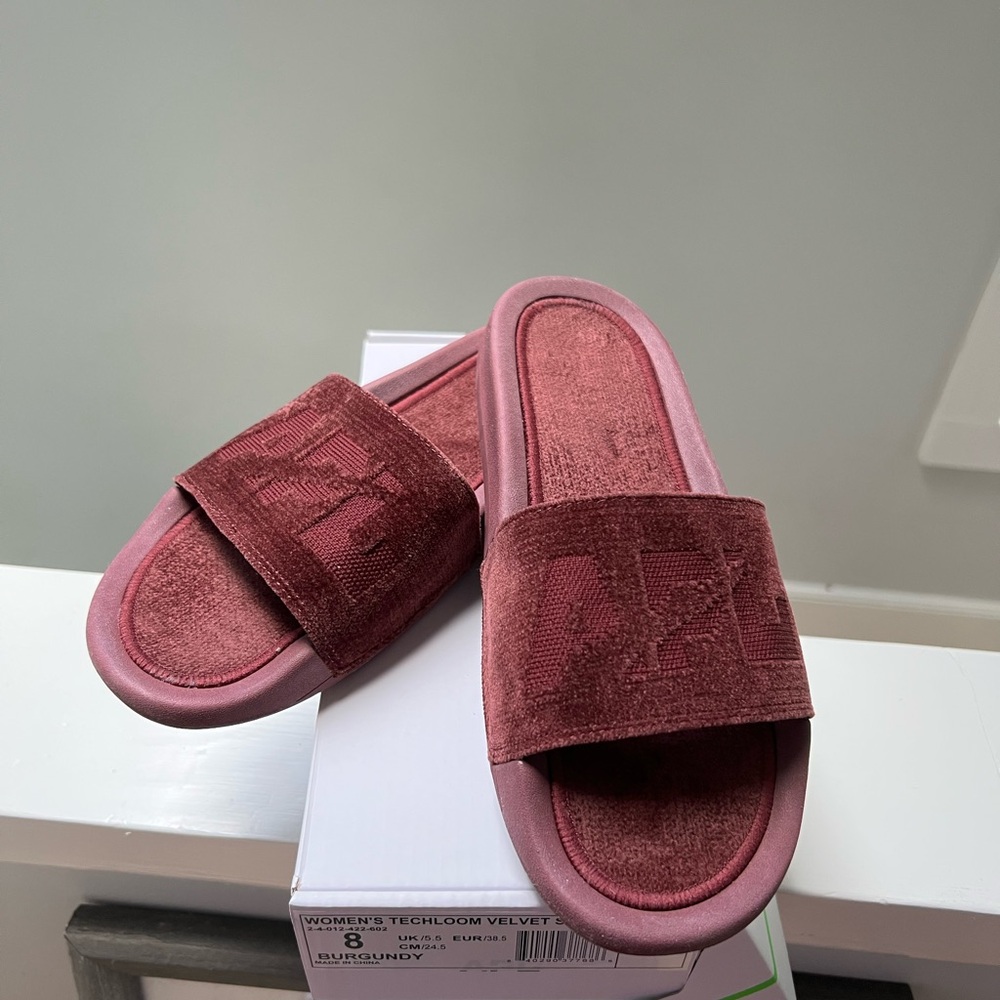 APL Red Slippers Plush Comfort